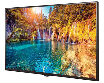 LG, 49" 1920X1080 1080P, 350 NIT, 1 HDMI, 1 DVI, 1 RGB, 1 RS232, 1 RJ-45 2 USB 1 IR RECIEVER, LANDSCAPE& PORTRAIT, 18 HOURS/7DAY, BUILT-IN SPEAKERS