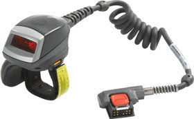 ZEBRA EVM, RS419 RING SCANNER, 1D LASER, CABLE TO HIP MOUNTED UNIT