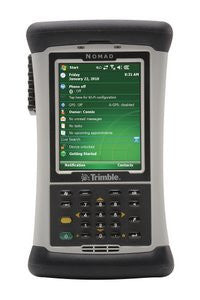 TRIMBLE, NOMAD 900XE, RUGGED HANDHELD COMPUTER, NUMERIC KEYPAD, 806MHZ PROCESSOR, 128 MB RAM/2GB FLASH MEMORY, 5200 MAH LI-ION BATTERY, GRAY ,WIN MOBILE 6.1, BLUETOOTH, WI-FI, GPS, CAMERA, BAR CODE S