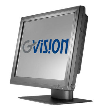 GVISION, 17IN LCD TOUCH SCN, DESKTOP, VGA+DVI, SXGA 1280X1024, 350 NITS, 1000:1 CONTRAST, 5-WIRE RESISTIVE-DUAL USB+SERIAL, SPKRS, 100MM VESA, BLACK, 90 DEGREE TILT STD