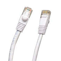 US CABLING PRODUCTS, CABLE, 2FT CAT.5E MOLDED SNAGLESS PATCH CABLE WHITE