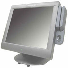 PIONEERPOS, 15" RESISTIVE TOUCH MOINTOR, STURDY BASE, SPILL RESISTANCE, BUILT-IN HUB WITH 4 EXTRA USB PORTS