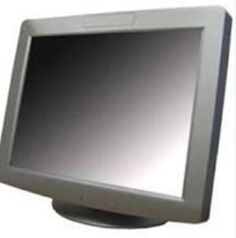 PIONEERPOS, 17" RESISTIVE TOUCH MOINTOR, STURDY BASE, SPILL RESISTANCE, BUILT-IN HUB WITH 4 EXTRA USB PORTS