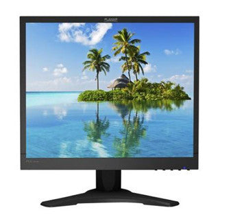 PLANAR, PLL1911M, 19" BLACK DIGITAL/ANALOG LED LCD WITH SPEAKERS AND HEIGHT ADJUST STAND.