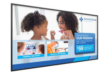 PLANAR, SL4851, 48IN DIAGONAL, FHD, ULTRA SLIM, LED BACKLIGHT, WIDE ARRAY OF INPUTS, USB PLAYBACK, LAN AND MOBILE DEVICE CONTENT DISTRIBUTION, 350 NIT BRIGHTNESS, SPEAKERS, RS232 AND LAN CONTROL.