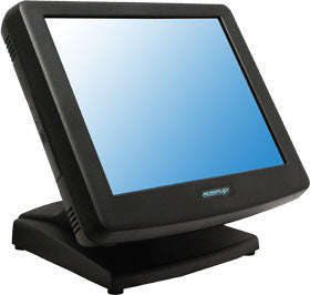 POSIFLEX, TOUCH SCREEN TERMINAL, KS7215, 15IN SCREEN, INTEL ATOM DUAL CORE 1.8GHZ, 160GB HDD, RESISTIVE, 2GB RAM, POS READY 2009