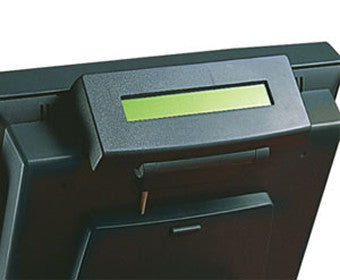 POSIFLEX, CUSTOMER DISPLAY, POLE DISPLAY, 2X20 VFD, 9MM CHARACTERS, REAR BASE MOUNT, INSTALLED HEIGHT 12.5IN, SERIAL, FOR XP SERIES,