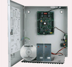 RBH ACCESS, INTEGRA32 2-DOOR CONTROLLER WITH 2 X SR2400 MULTIPROX READERS (5000 CARD CAPACITY) INCLUDES SOFTWARE, LOCKABLE CABINET AND POWER SUPPLY, UL LISTED