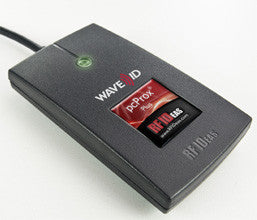 RFIDEAS, PCPROX PLUS ENROLL BLACK USB READER, 82 SERIES, MULTI-FREQUENCY, MULTI-CHIPSET SUPPORT, USB