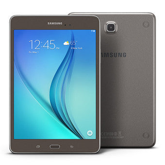 SAMSUNG, GALAXY TAB A 8.0" (WI-FI) 16GB, SMOKY TITANIUM