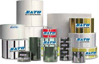 ARGOX BY SATO, CONSUMABLES, SF100 POLYPROPYLENE FILM, THERMAL TRANSFER, 1.75" X 0.75", 1.5" CORE, 4.4" OD, PERFORATED, CT SERIES COMPATIBLE, 2300 LABELS PER ROLL, 8 ROLLS PER CASE, PRICED PER ROLL