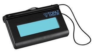 TOPAZ, SIGLITE, LCD 1X5 SIGNATURE PAD, BACKLIT, SE, HID, USB