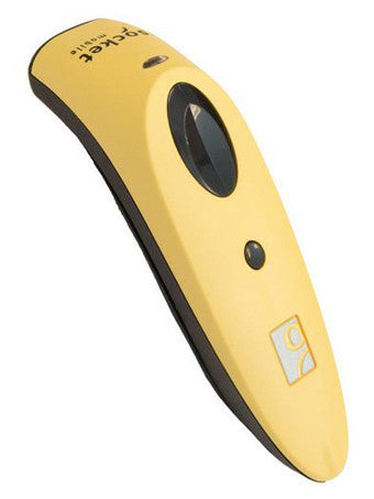 SOCKET MOBILE, CHS 7MI, IOS, ANDROID, C2 LASER, YELLOW WITH BATTERIES, AC ADAPTER, CHARGING CABLE, LANYARD
