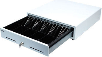 STAR MICRONICS, SMD2-1317WT44, CASH DRAWER, WHITE, 13WX17D, PRINTER DRIVEN, 4BILL-4COIN, DK READY, CD1 CABLE INCLUDED
