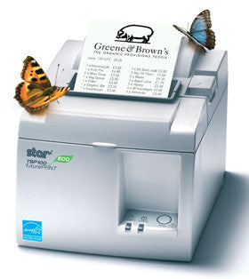STAR MICRONICS, REFER TO 39472010 ONCE DEPLETED, TSP143L WHT US, TSP100, THERMAL, CUTTER, ETHERNET, WHITE, INT PS, REPLACED 39463710