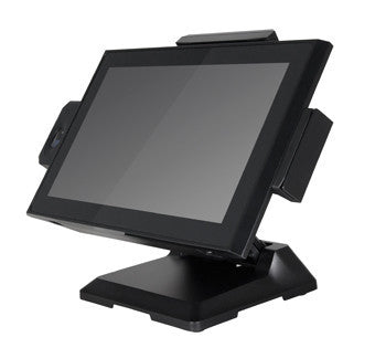 TOUCH DYNAMIC, ACROBAT, ALL IN ONE WITH 14.1" RESISTIVE TOUCH, INTEL ATOM DUAL CORE 1.86G,  2 GIG RAM, 320 GIG HDD, POS READY 7, USB-MSR