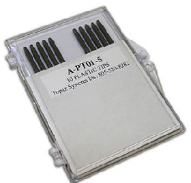 TOPAZ, ACCESSORY, 10 PLASTIC TIPS