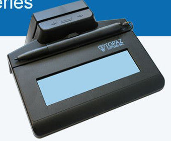 TOPAZ, SIGLITE LCD 1X5 WITH INTEGRATED 3 TRACK MSR (HID USB), WITH SOFTWARE, 2 YEAR FACTORY WARRANTY, NON-CANCELABLE, NON-RETURNABLE
