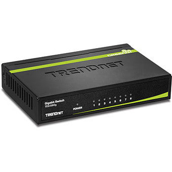 TRENDNET, 8-PORT GIGABIT GREENNET SWITCH (METAL)