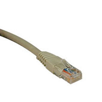TRIPP-LITE, CAT5E 350MHZ, GRAY MOLDED PATCH CABLE, RJ45M/M - 7'