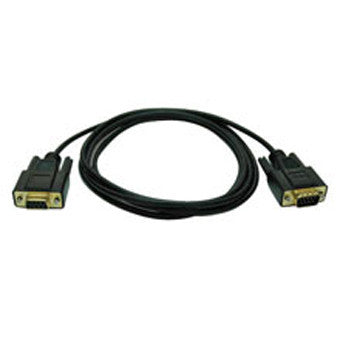 TRIPP-LITE, NULL MODEM GOLD CABLE, DB9M/F, 6 FT