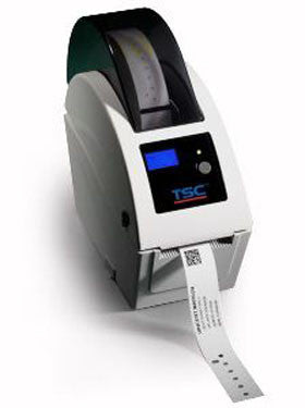 TSC, PRINTER, TDP 225W WRISTBAND PRINTER, HOLDS UP TO 6.5 INCH OD WRISTBANDS ON 1 OR 1 1/2 INCH CORE. INCLUDES USB 2.0 ETHERNET, LCD DISPLAY