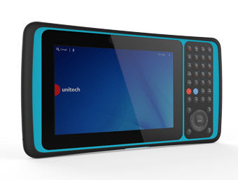 UNITECH, TABLET, TB120, 2D SCANNER, CAMERA, NFC, WIFI, BLUETOOTH, ANDROID 4.3, BATTERY, POWER ADAPTER