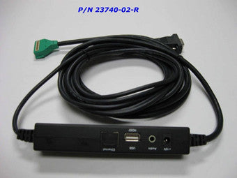 VERIFONE, DISCONTINUED, REFER TO 23740-02-R, ENET USB-HOST DB9 MX8XX GREEN CABLE, ROHS COMPLIANT