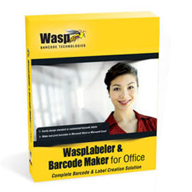 WASP, WASPLABELER & BARCODE MAKER FOR OFFICE (1 USER LICENSE)