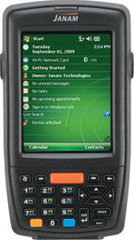 JANAM, XM66, RUGGED PDA, BT, WIN MOBILE 6.1, 256MB/256MB, 2D IMAGER, NUMERIC KYPD, 3.5 INCH COLOR DISP, MICRO SD SLOT