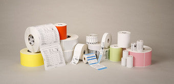 ZEBRA, CONSUMABLES, Z-ULTIMATE 2000T POLYESTER LABEL, THERMAL TRANSFER, 4" X 3", 3" CORE, 8" OD, PERFORATED, 2000 LABELS PER ROLL, 4 ROLLS PER CASE, PRICED PER ROLL
