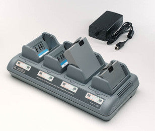 ZEBRA AIT, ACCESSORY, QL SERIES,ZQ500, RW SERIES,LI ON QUAD BATTERY CHARGER US POWER CORD