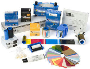 ZEBRACARD, LOAD-N-GO COLOR RIBBON FOR ZXP SERIES 1 CARD PRINTER, YMCKO, 100 IMAGES PER ROLL