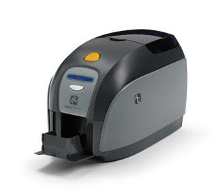 ZEBRACARD, ZXP SERIES 1 SINGLE-SIDED CARD PRINTER, USB, US CORD, COLOR MEDIA STARTER KIT (1 YMCKO CARTRIDGE W/ 100 IMAGES, 100 PVC CARDS), ZXP1